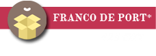 Frais de port gratuits à partir de 425€HT